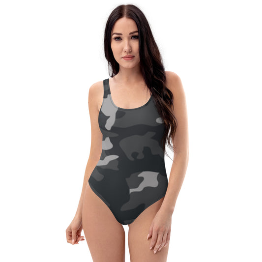 Ferenchella Print One-Piece Swimsuit