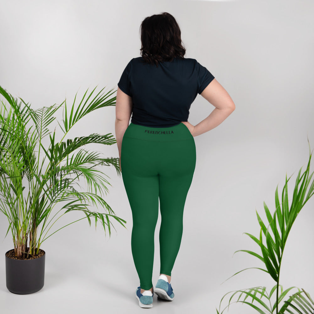 Ferenchella Leggings (W/O) Pockets/ Winter Green