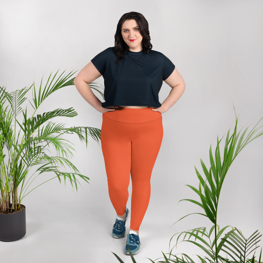 Ferenchella Leggings (W/O) Pockets/Zesty Orange