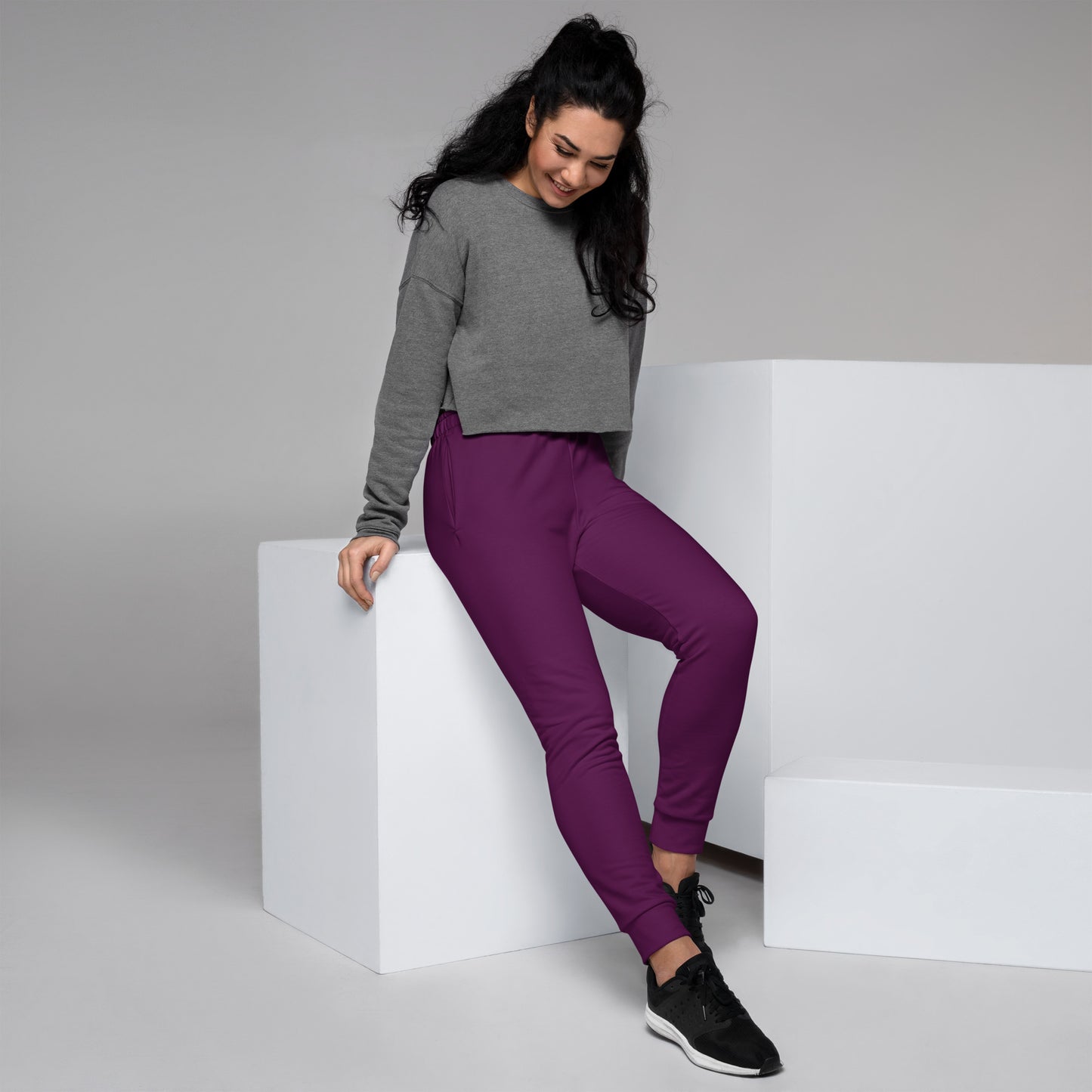 Ferenchella Women's Joggers/Berry