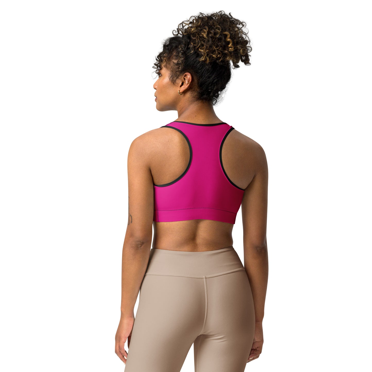 Ferenchella Sports Bra/Violet Red