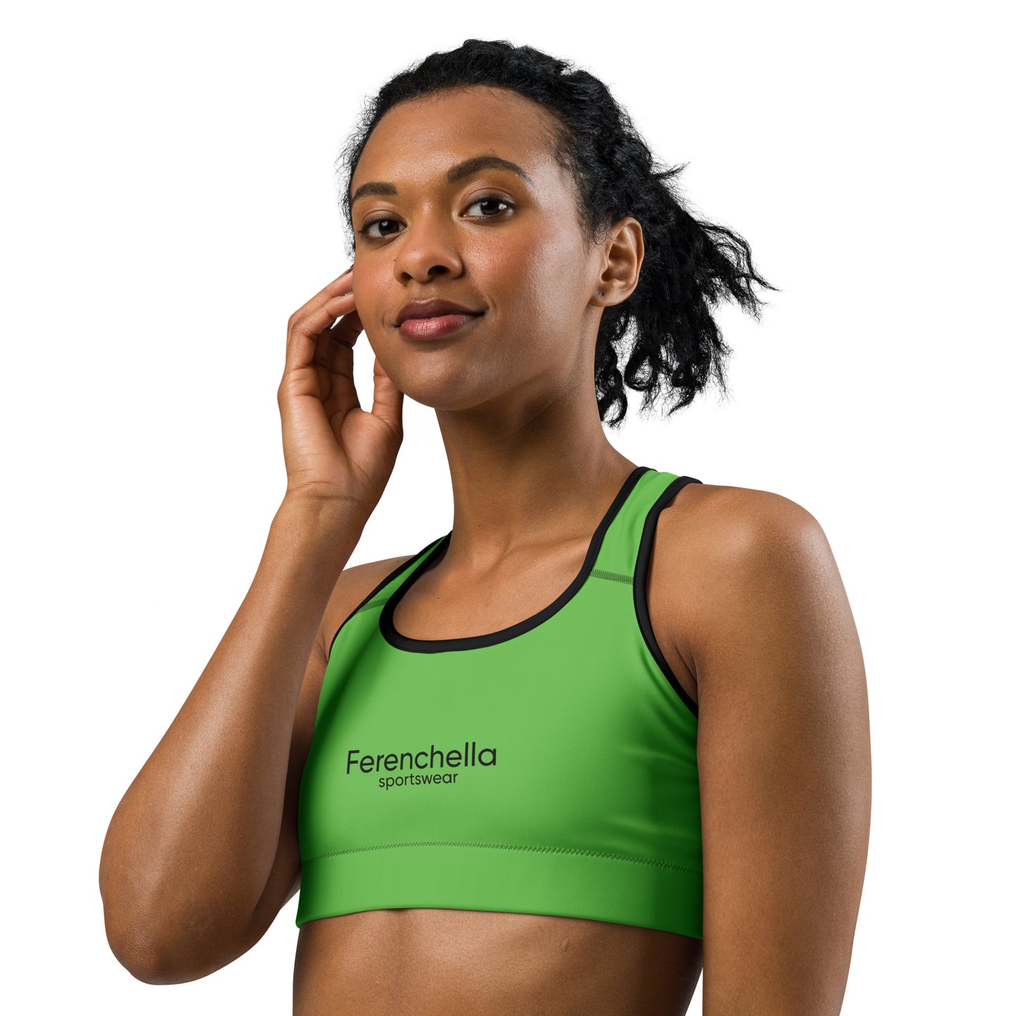 Ferenchella Sports Bra/Kelly Green