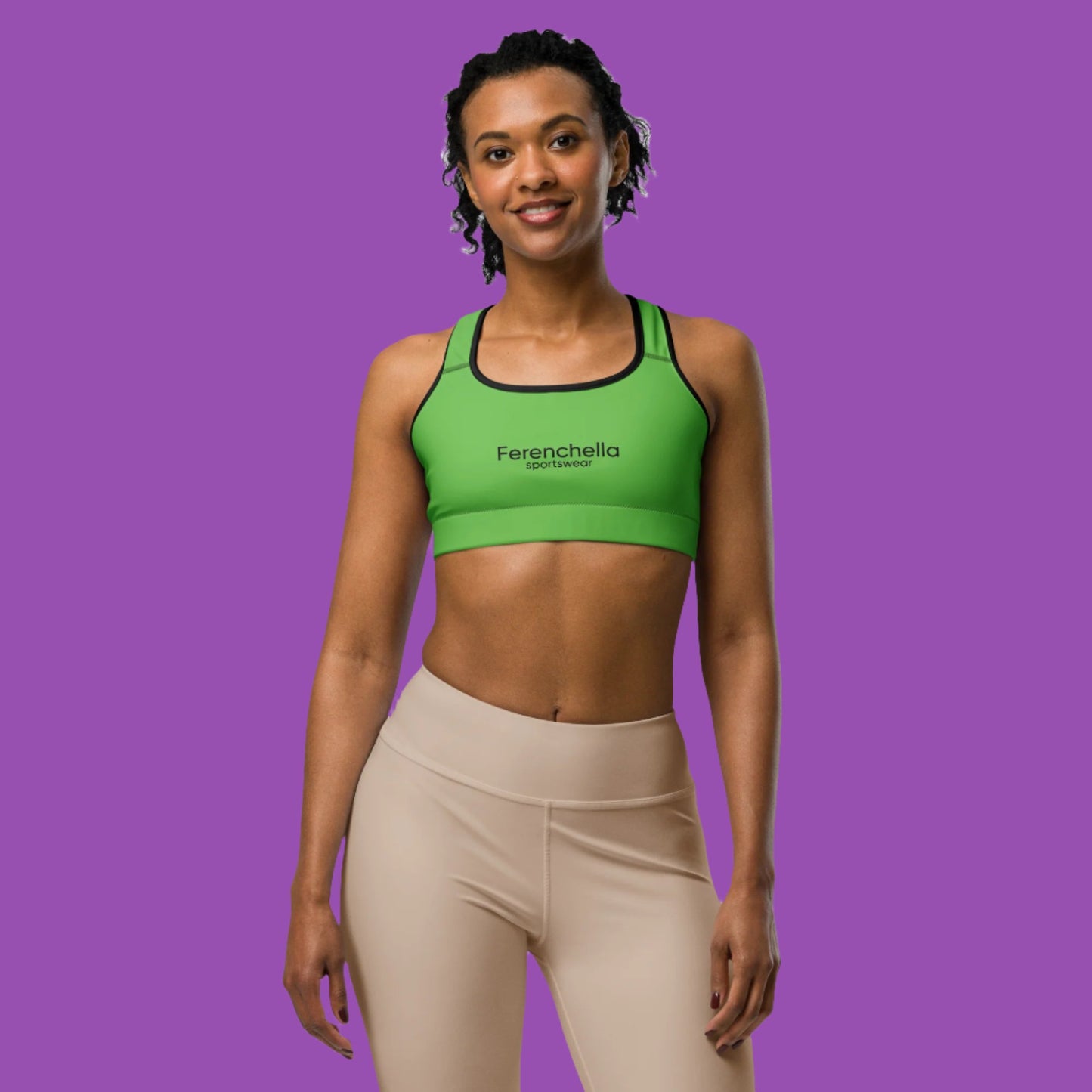 Ferenchella Sports Bra/Kelly Green