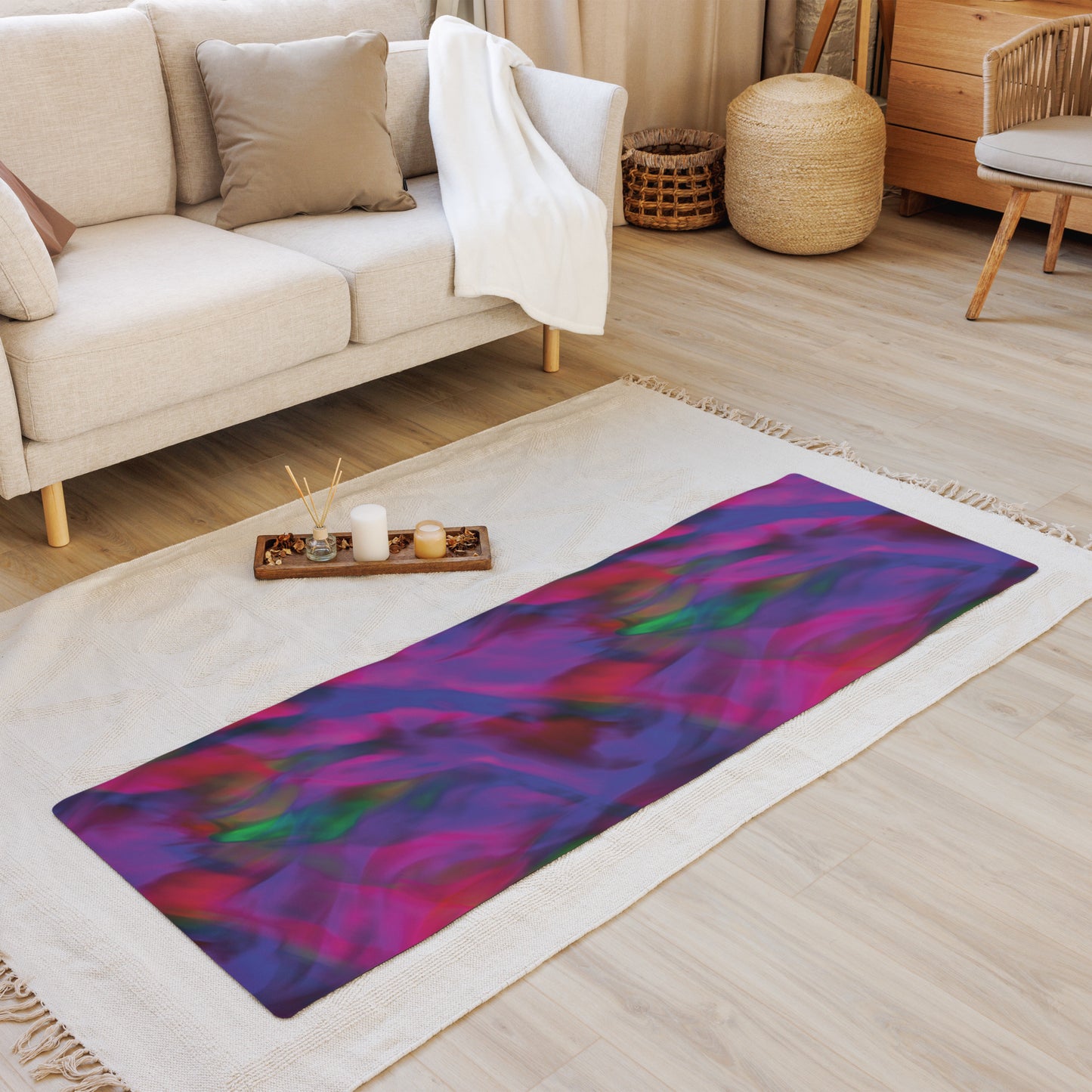 Yoga Design Mat/Multi Print