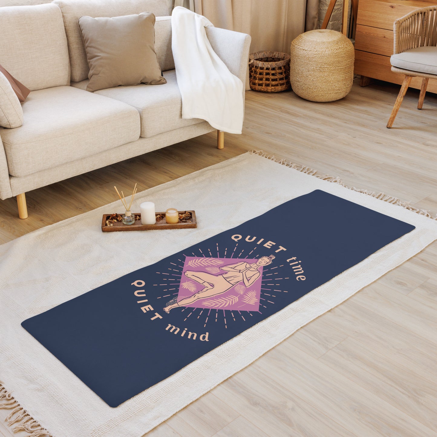 Yoga Design Mat/Multi Print