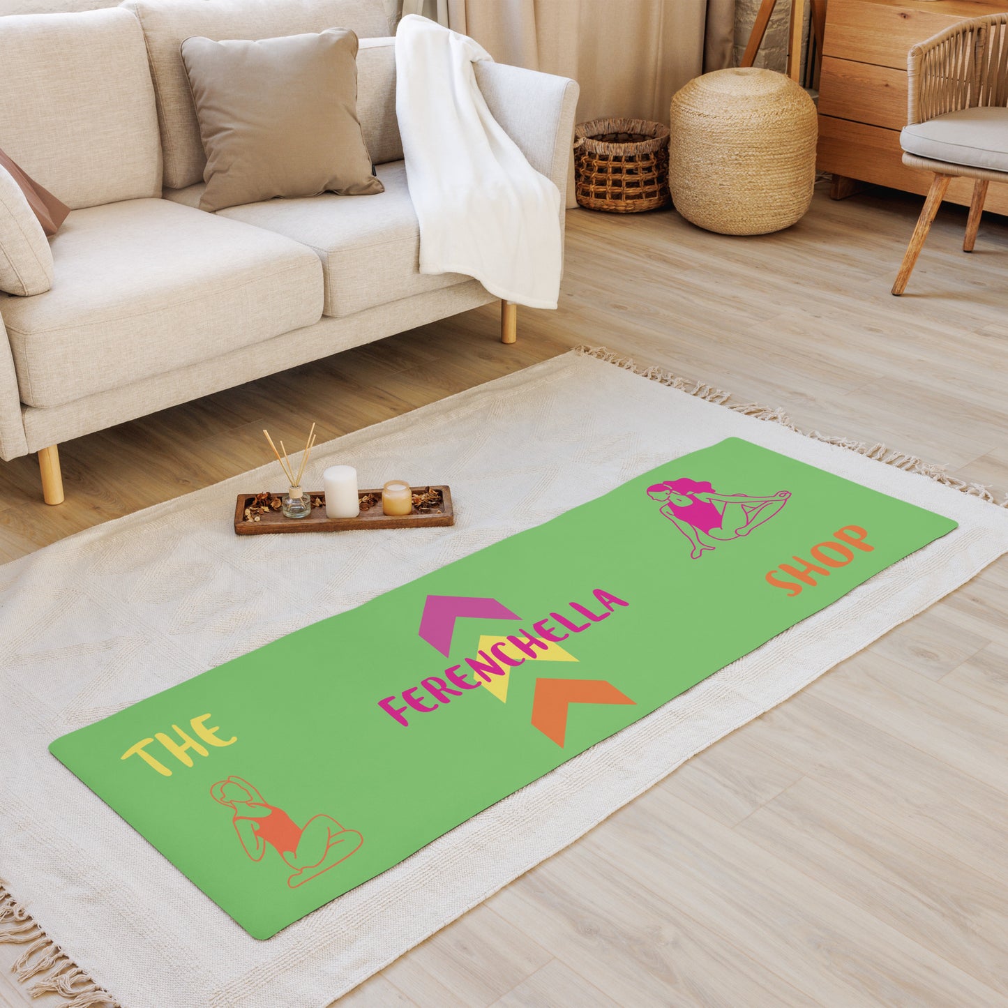 Yoga Design Mat/Multi Print